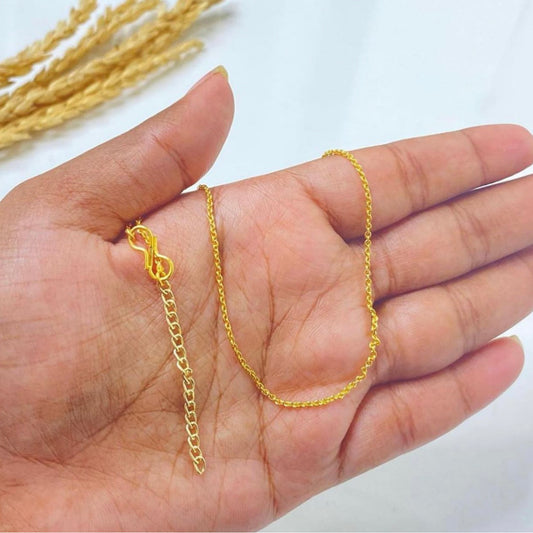 Tarnish Resistant chain - gold - per piece