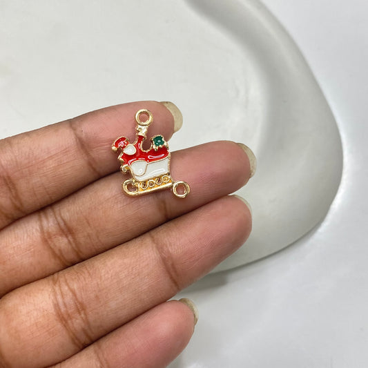 EC 1946 Christmas theme enamel charm ( 1 pc )