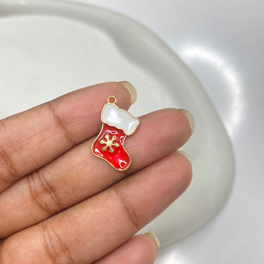 EC 1949 Christmas theme enamel charm ( 1 pc )