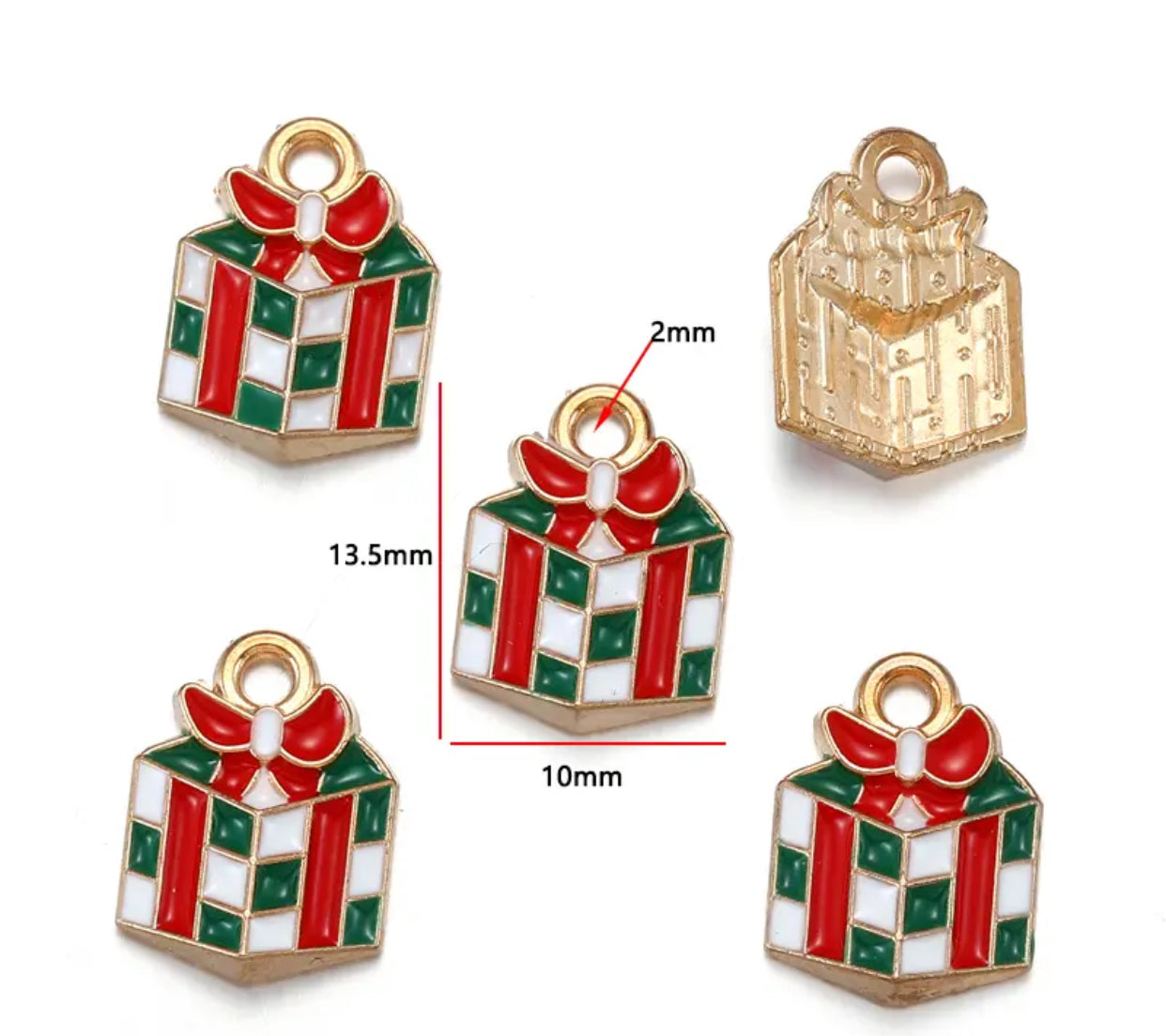 EC 1959 Christmas theme enamel charm ( 1 pc )