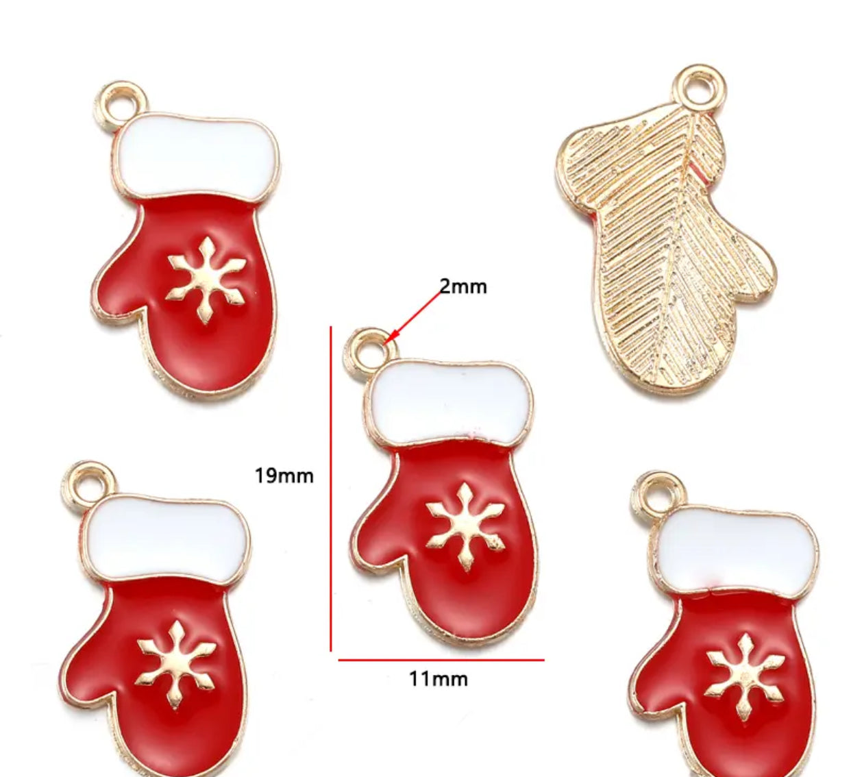 EC 1963 Christmas theme enamel charm ( 1 pc )