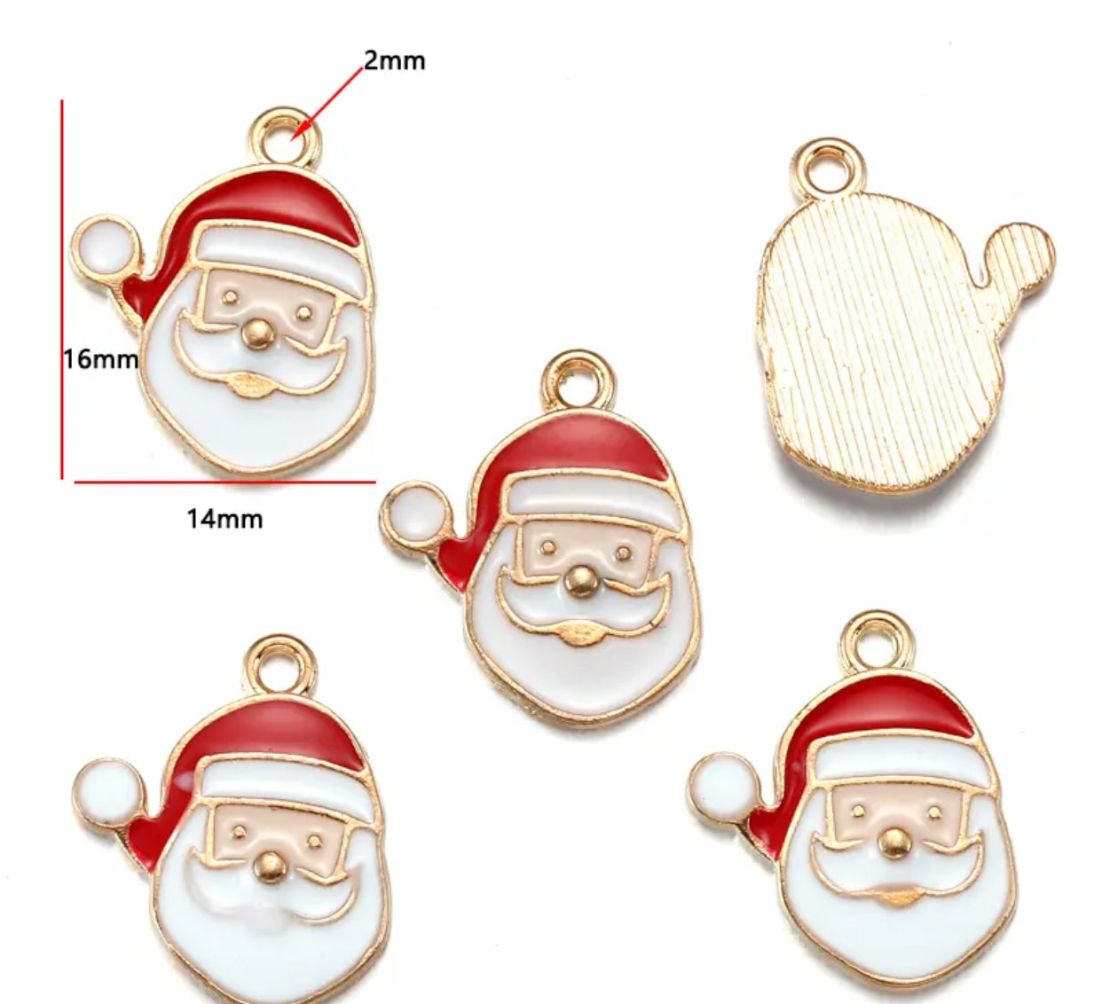 EC 1948 Christmas theme enamel charm ( 1 pc )