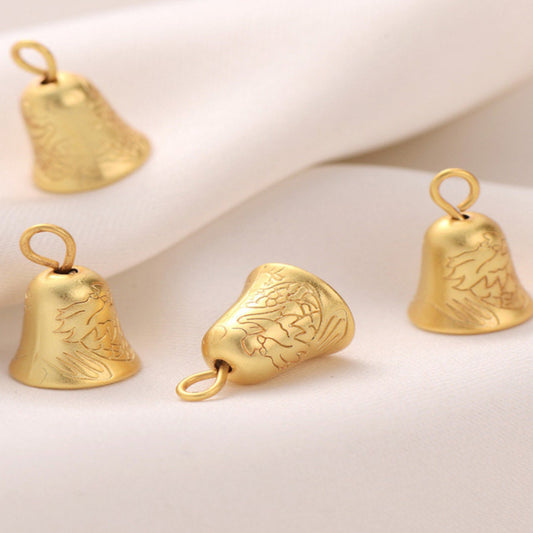 CZ467 14k gold filled bell charm