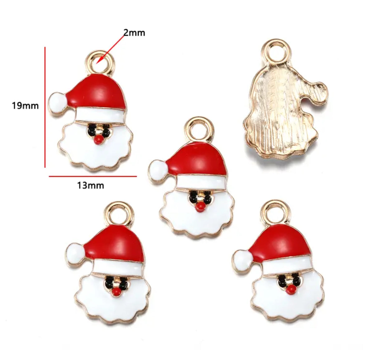 EC 1958 Christmas theme enamel charm ( 1 pc )