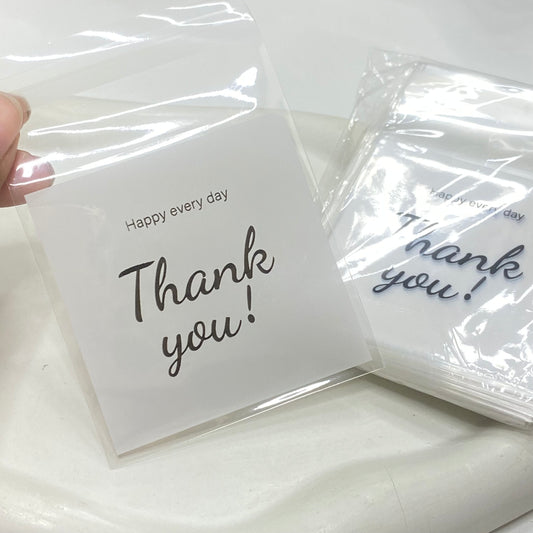 Thank you self adhesive cover ( 1 pc )