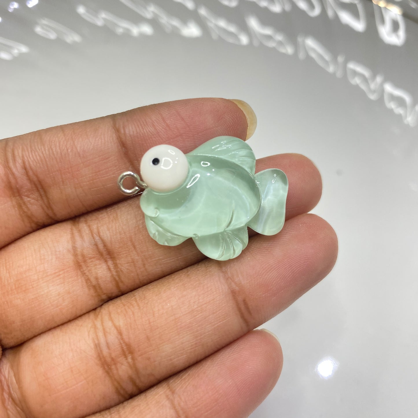 RC 944 Fish Sea themed resin charm - per piece