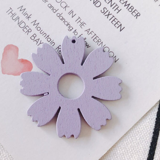 WS808 purple wood flower