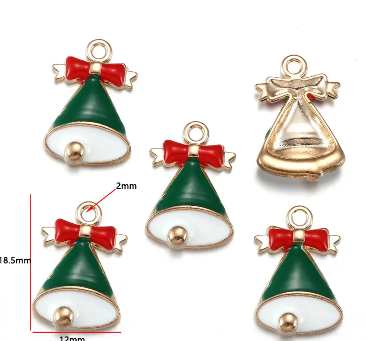 EC 1964 Christmas theme enamel charm ( 1 pc )