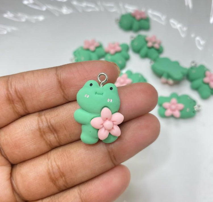 R860 kawaii themed resin charm