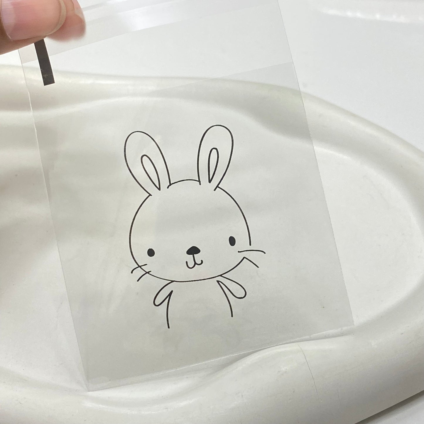 Rabbit self adhesive cover ( 1 pc )