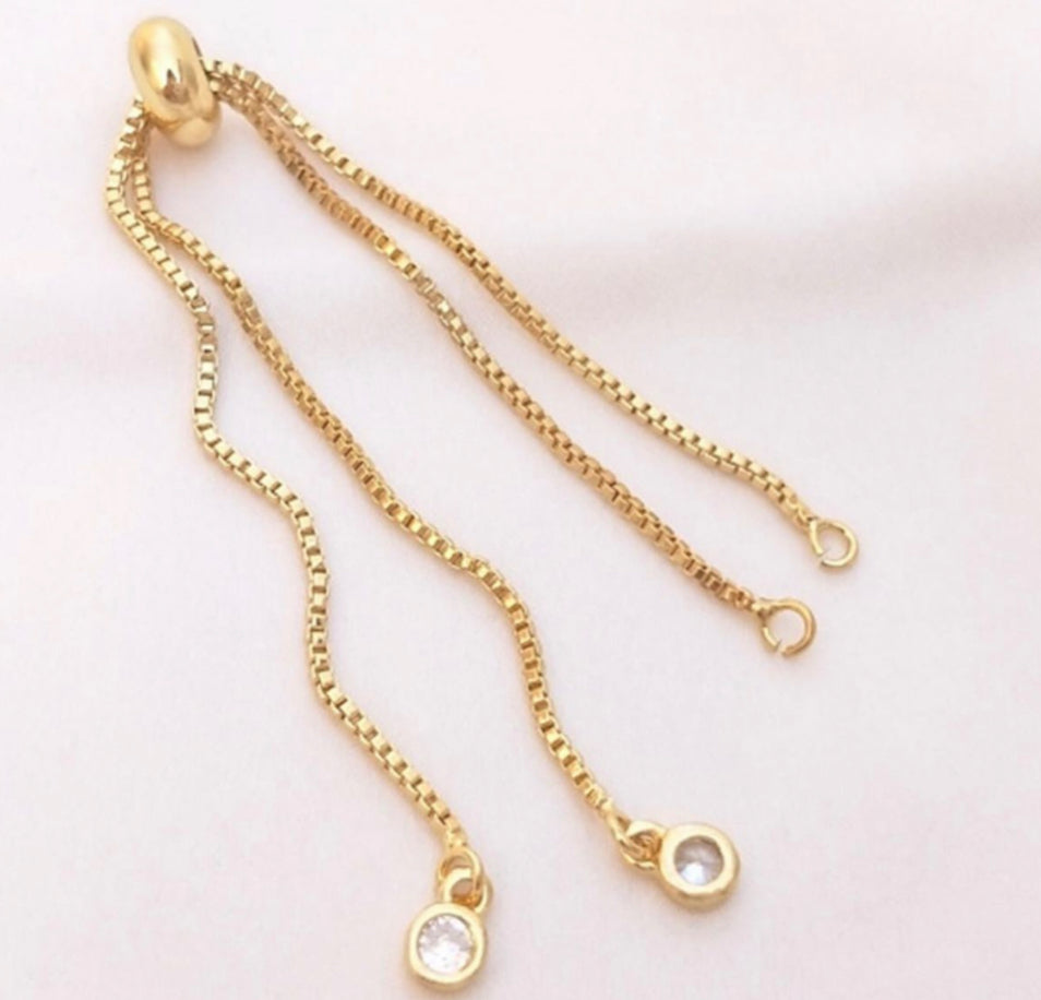 GP703 - gold plated box chain bracelet