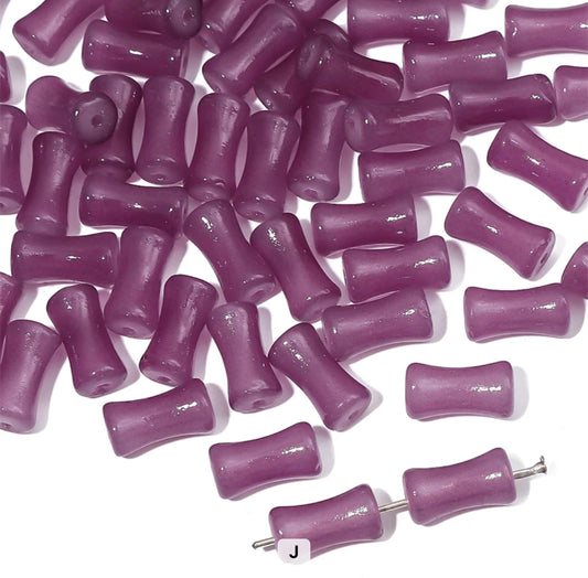 GB 1683 Bamboo glass bead ( 1 pc )