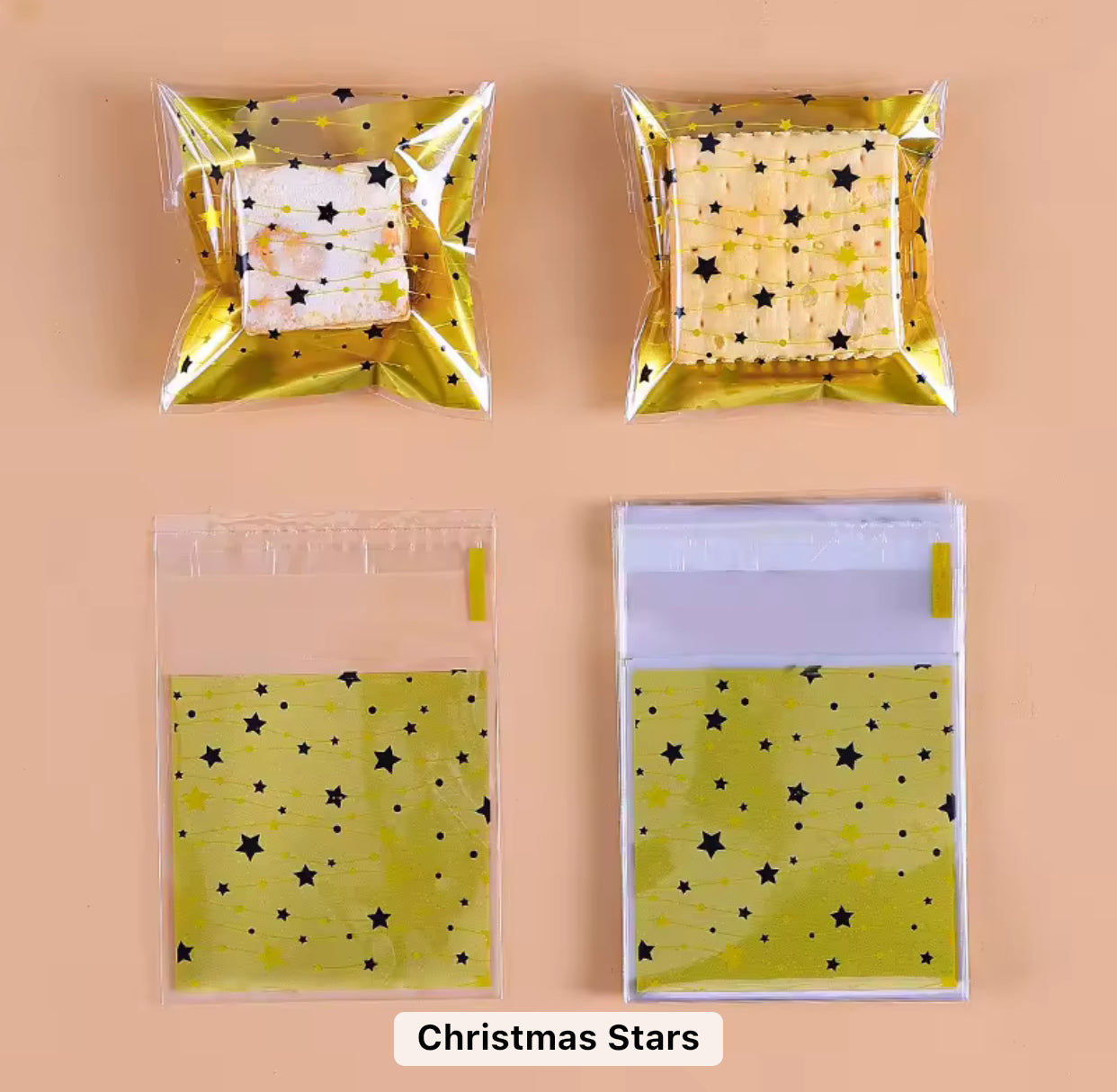 Christmas star self adhesive cover ( 1 pc )