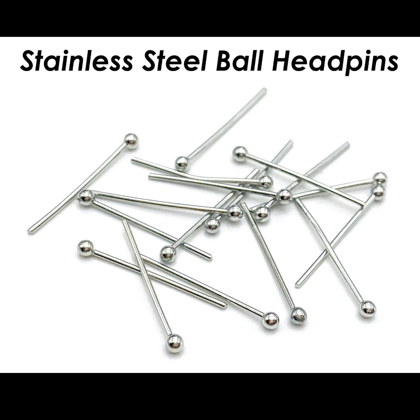 Stainless steel ball pin - per piece Anti-tarnish