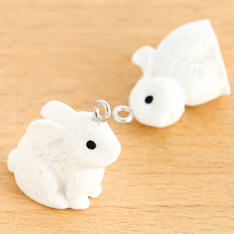 RC 2036 Rabbit miniature figurine with hook ( 1 pc )