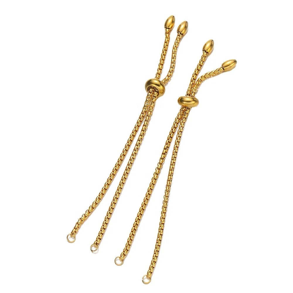 SS 34 - gold Stainless steel bracelet- per piece - Anti tarnish