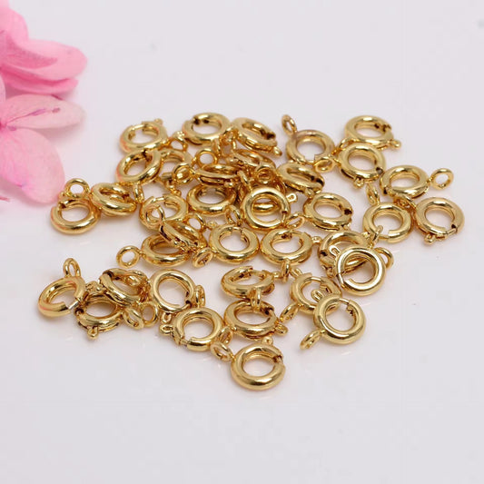 GP 2341 14k Gold plated spring clasp - per piece- anti tarnish